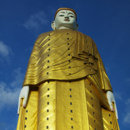 a cosa servono i buchi in questa statua di Buddha?