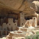Mesa Verde National Park was the home of which Native Americans?